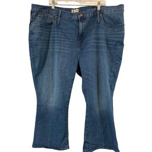 Madewell Cali Demi Boot Jeans Plus Size 37P 37 Petite